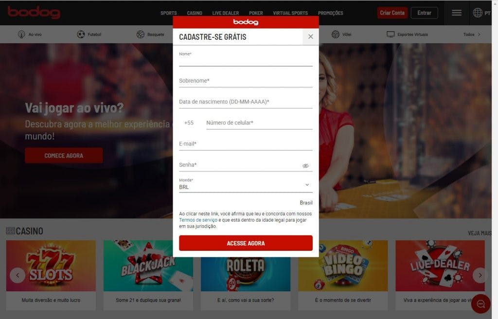 Bets login